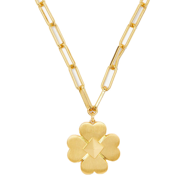 Kate Spade four-leaf Clover Pendant Necklace - Farfetch