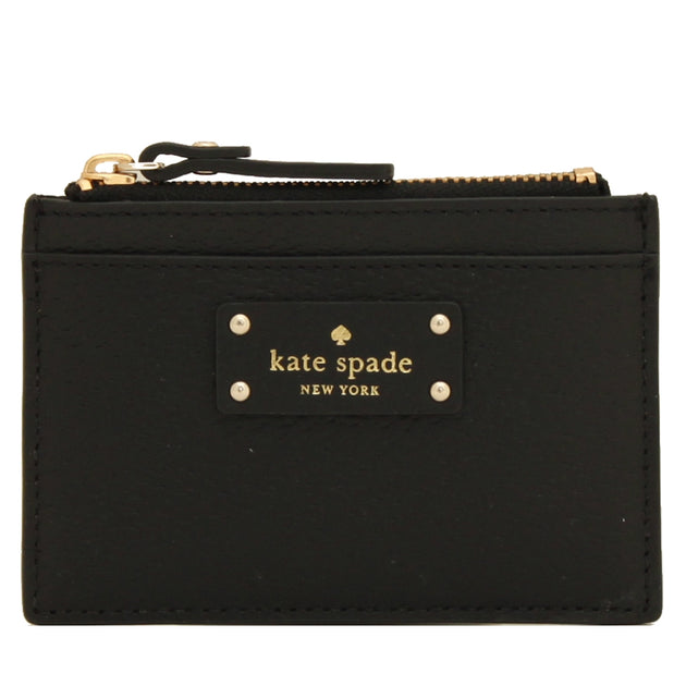 Kate Spade Grove Street Adi Coin Purse Card Holder Black