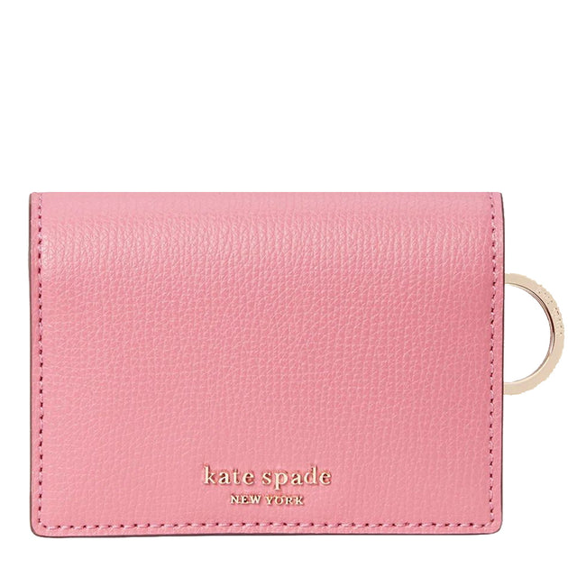 Kate Spade Sylvia Mini Key Ring Wallet Blustery Pink