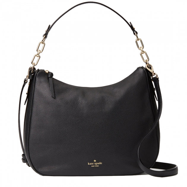 Kate spade black wilson online road quilted dessi bag