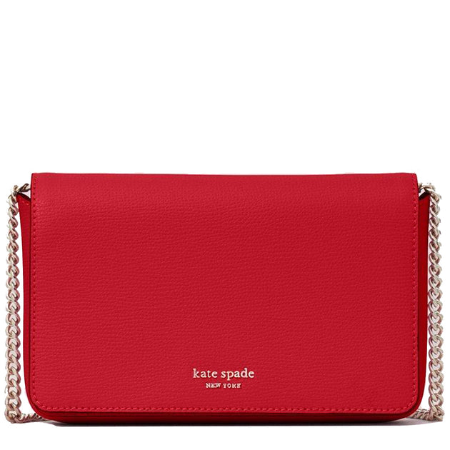 Sylvia leather wallet on 2025 a chain