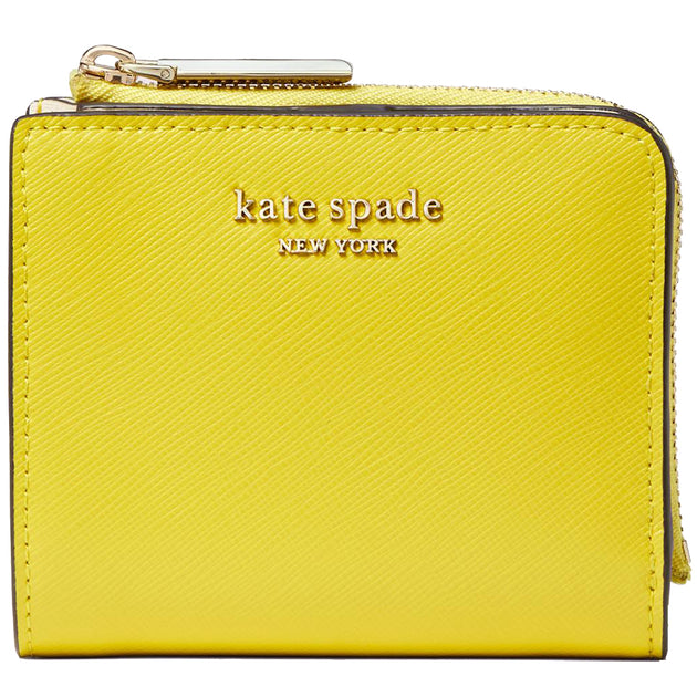 Kate Spade Spencer Small Bifold Wallet in Light Bulb