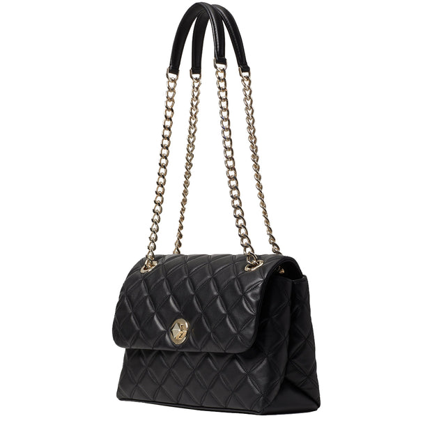 Kate Spade Natalia Medium Flap Shoulder Bag in Black wkru7076 –