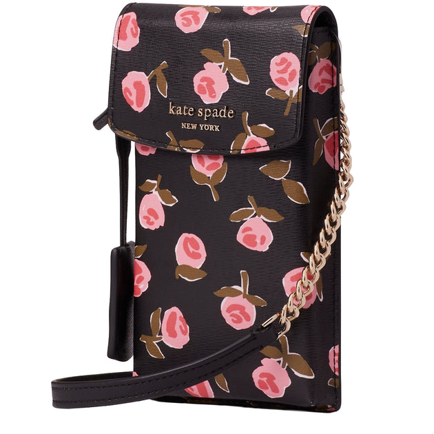 Kate Spade New York Cameron Floral Ditsy North South Flap Phone Crossbody