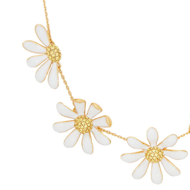 Kate spade daisy on sale necklace