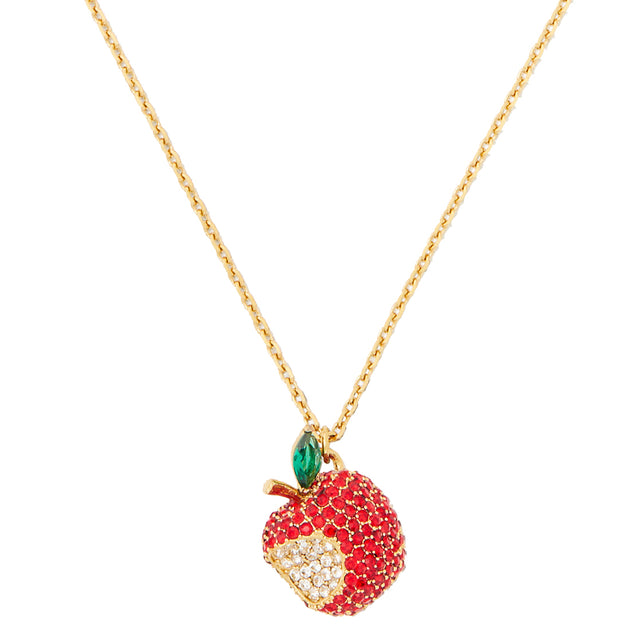 Red on sale apple pendant