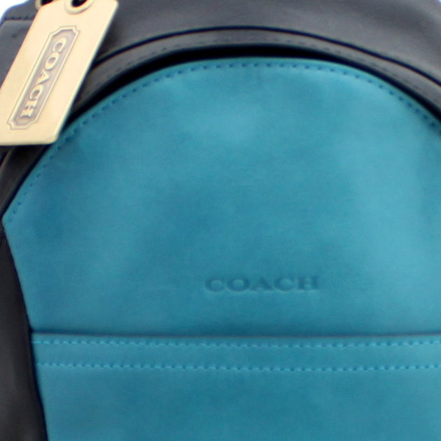 COACH Bleecker Convertible Sling Pack In Leather in Black for Men