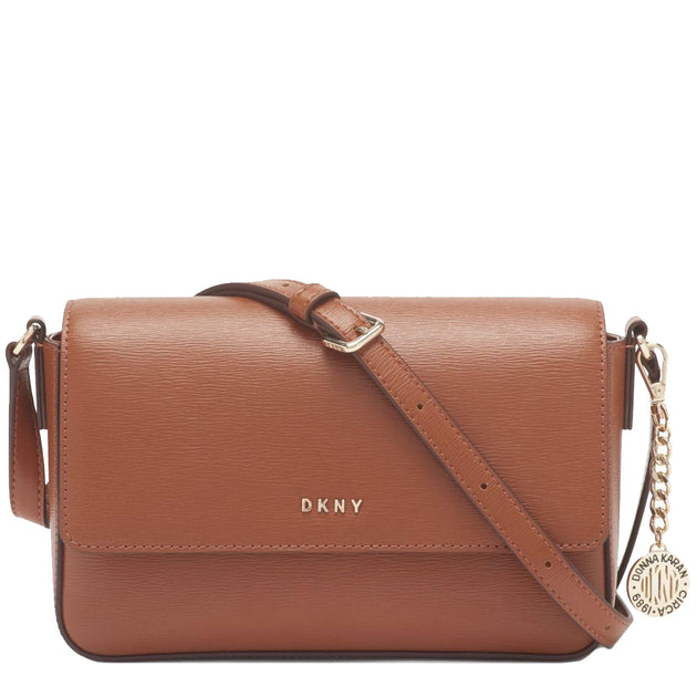 DKNY Womens Bryant Flap Crossbody, One Size: Handbags