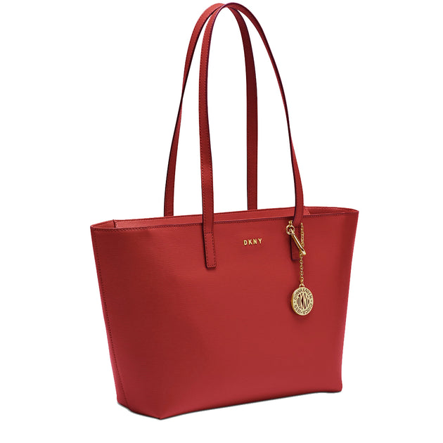 Dkny red 2025 tote bag