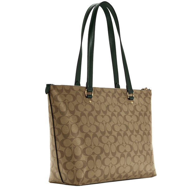 Coach Green shops Gallery Tote