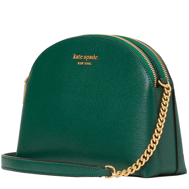 Buy Kate Spade New York Black Morgan Saffiano Leather Dome Crossbody Bag  from Next USA