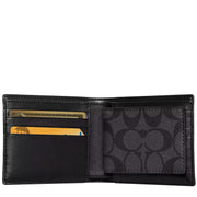 Buy Coach 3 In 1 Wallet In Signature Canvas in Charcoal/Black CR905 Online in Singapore | PinkOrchard.com