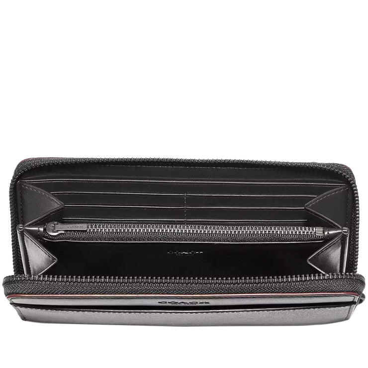 Buy Coach Accordion Wallet In Signature Canvas in Black/ Oxblood 25517 Online in Singapore | PinkOrchard.com