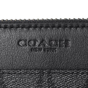 Buy Coach Accordion Wallet In Signature Canvas in Charcoal/ Black 58112 Online in Singapore | PinkOrchard.com