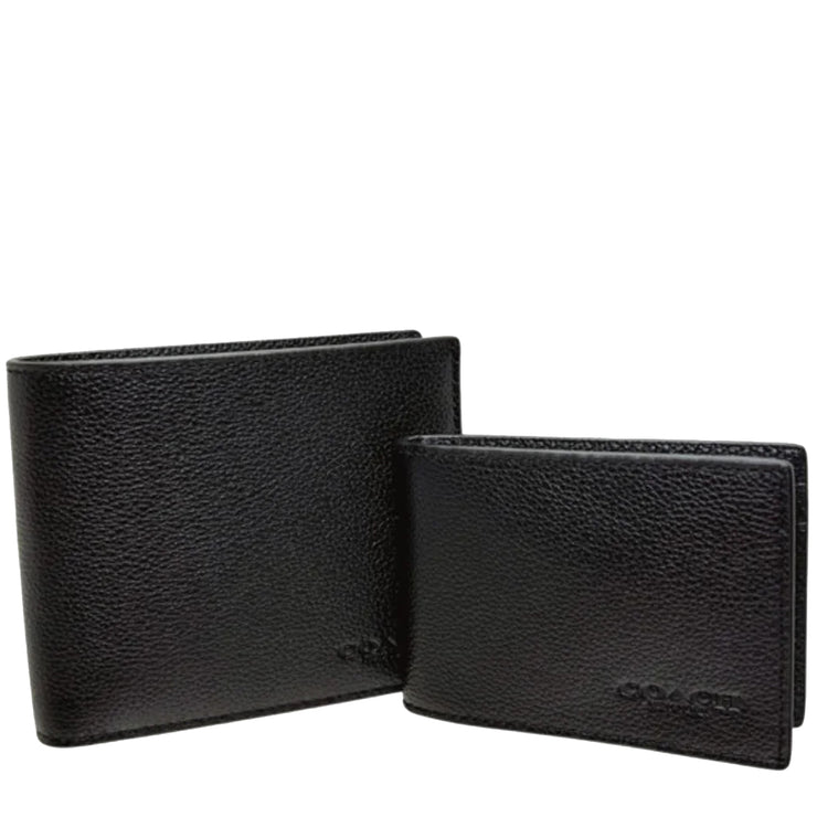 Buy Coach Boxed 3 In 1 Wallet Gift Set in Black CS433 Online in Singapore | PinkOrchard.com