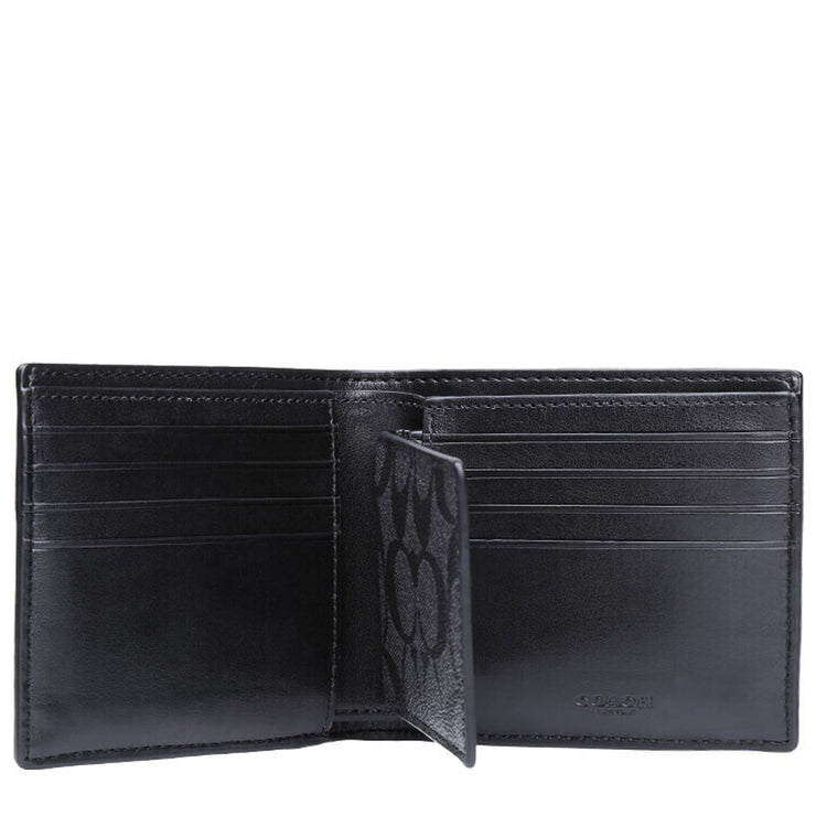 Buy Coach Boxed 3 In 1 Wallet Gift Set In Signature Canvas in Charcoal/ Black CW344 Online in Singapore | PinkOrchard.com