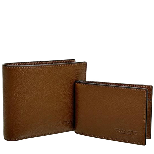 Buy Coach Boxed 3 In 1 Wallet Gift Set in Dark Saddle CS433 Online in Singapore | PinkOrchard.com