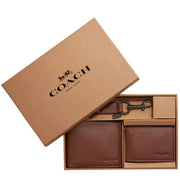 Buy Coach Boxed 3 In 1 Wallet Gift Set in Dark Saddle CS433 Online in Singapore | PinkOrchard.com