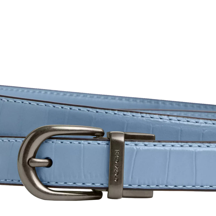 Buy Coach Classic Buckle Cut To Size Reversible Belt, 18 Mm, in Cornflower CR914 Online in Singapore | PinkOrchard.com