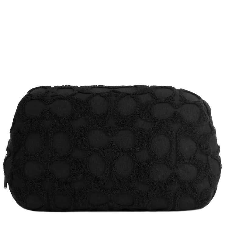 Buy Coach Cosmetic Case In Signature Terry in Black CU178 Online in Singapore | PinkOrchard.com