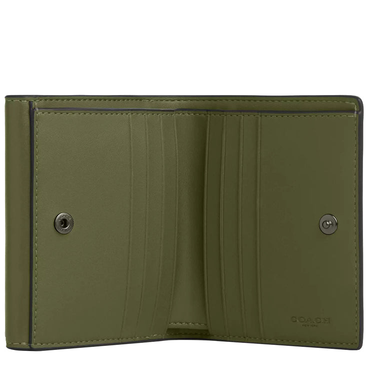 Buy Coach Eliza Small Wallet With Leather Covered Closure in Military Green CT985 Online in Singapore | PinkOrchard.com