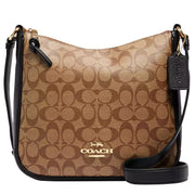 Buy Coach Ellie File Bag In Signature Canvas in Khaki/ Black CU959 Online in Singapore | PinkOrchard.com