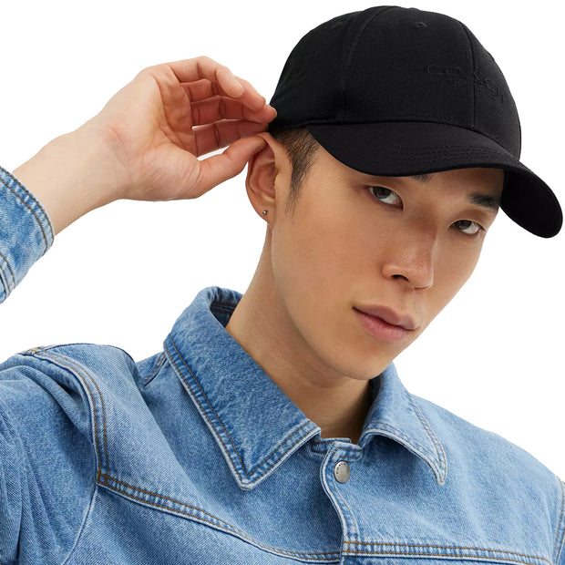 Buy Coach Embroidered Baseball Hat in Black CAA64 Online in Singapore | PinkOrchard.com