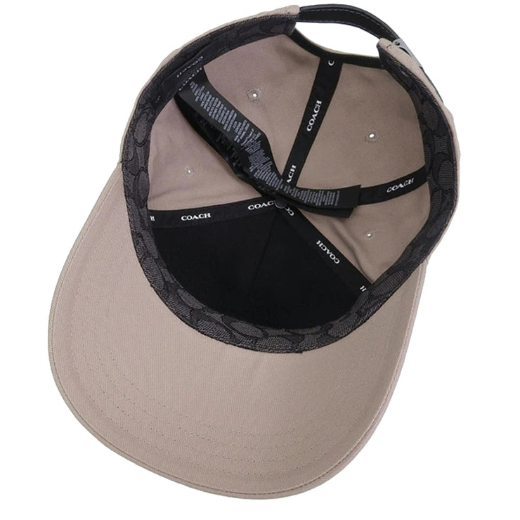 Buy Coach Embroidered Baseball Hat in Grey Birch CAA64 Online in Singapore | PinkOrchard.com