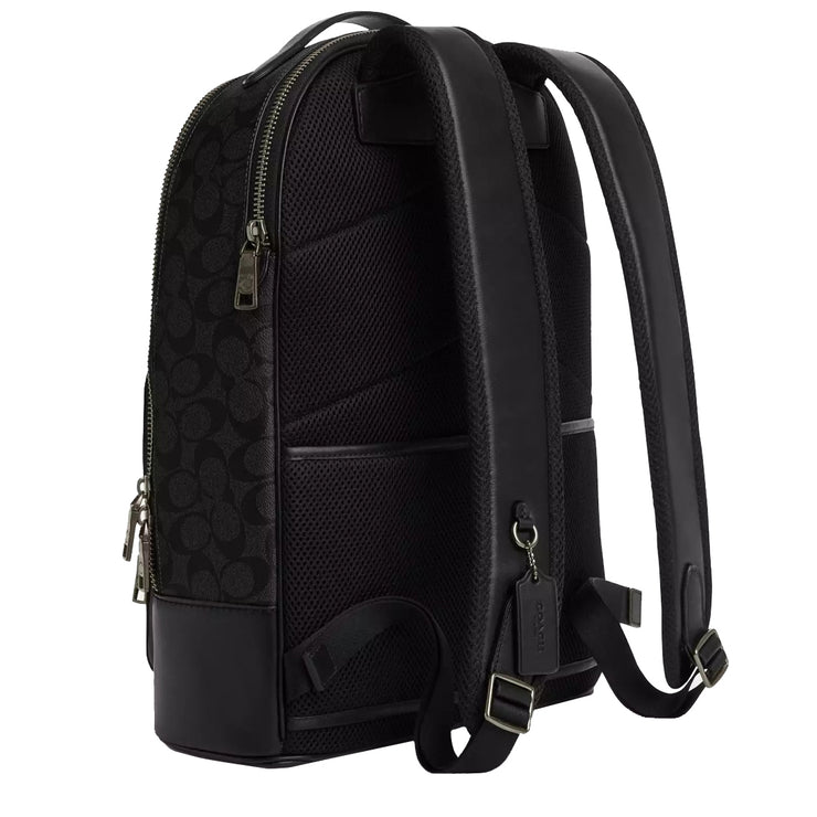 Buy Coach Ethan Backpack Bag In Signature Canvas in Black CL962 Online in Singapore | PinkOrchard.com