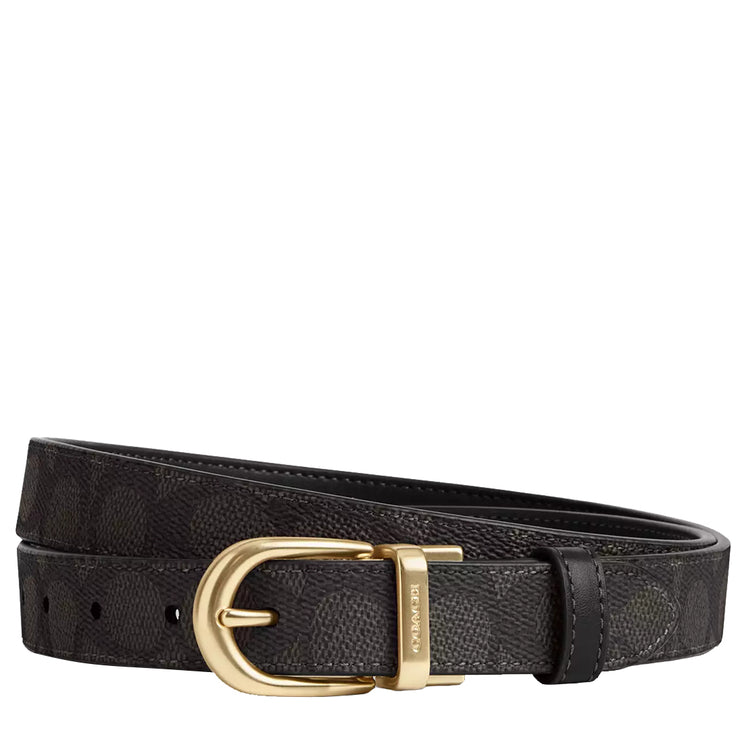 Buy Coach Harness Buckle Cut To Size Reversible Belt, 25 Mm in Walnut/ Black CX057 Online in Singapore | PinkOrchard.com