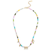 Buy Coach Heart Multi Charm Beaded Necklace in Gold/ Multi CV264 Online in Singapore | PinkOrchard.com