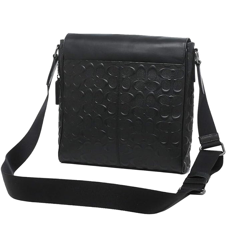 Buy Coach Houston Map Bag In Signature Leather in Black 4006 Online in Singapore | PinkOrchard.com