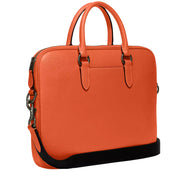 Buy Coach Liam Compact Brief Bag in Bright Orange CJ652 Online in Singapore | PinkOrchard.com