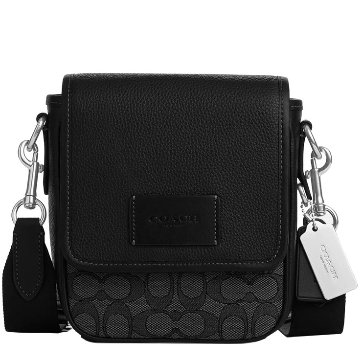 Buy Coach Lucas Crossbody Bag In Signature Jacquard in Charcoal/ Black CO915 Online in Singapore | PinkOrchard.com