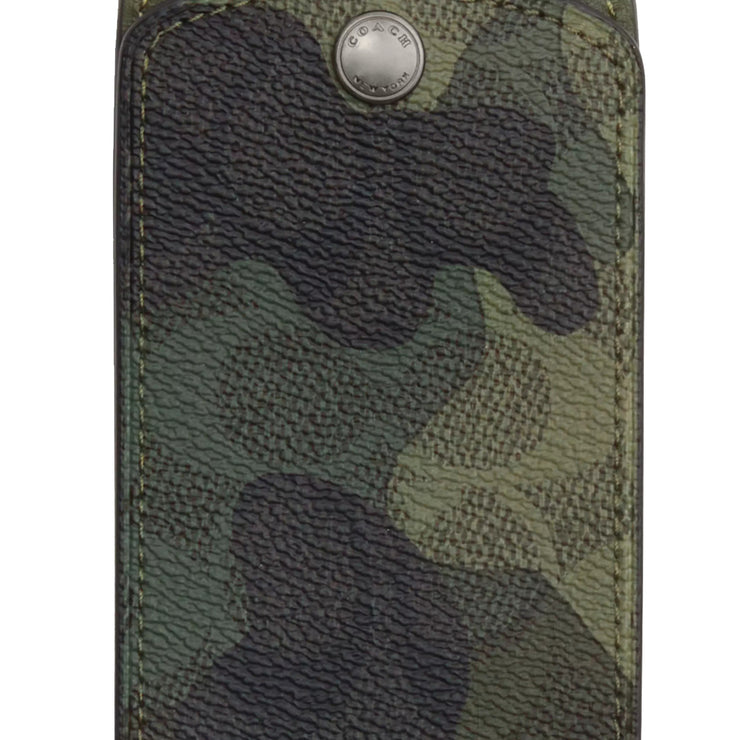 Buy Coach Luggage Tag In Signature Camo Print in Dark Shamrock Multi CX877 Online in Singapore | PinkOrchard.com