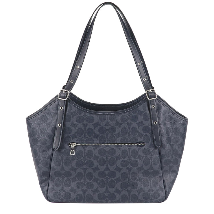 Buy Coach Meadow Shoulder Bag In Signature Canvas in Denim/ Midnight Navy CM076 Online in Singapore | PinkOrchard.com