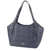 Buy Coach Meadow Shoulder Bag In Signature Canvas in Denim/ Midnight Navy CM076 Online in Singapore | PinkOrchard.com