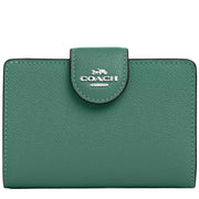 Buy Coach Medium Corner Zip Wallet in Bright Green 6390 Online in Singapore | PinkOrchard.com