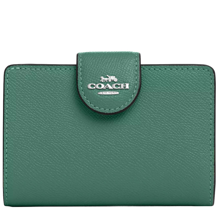 Buy Coach Medium Corner Zip Wallet in Bright Green 6390 Online in Singapore | PinkOrchard.com