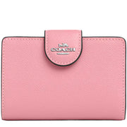 Buy Coach Medium Corner Zip Wallet in Flower Pink 6390 Online in Singapore | PinkOrchard.com