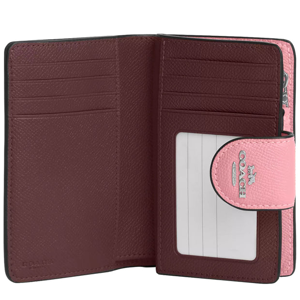Buy Coach Medium Corner Zip Wallet in Flower Pink 6390 Online in Singapore | PinkOrchard.com