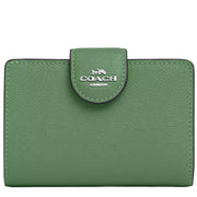 Buy Coach Medium Corner Zip Wallet in Soft Green 6390 Online in Singapore | PinkOrchard.com