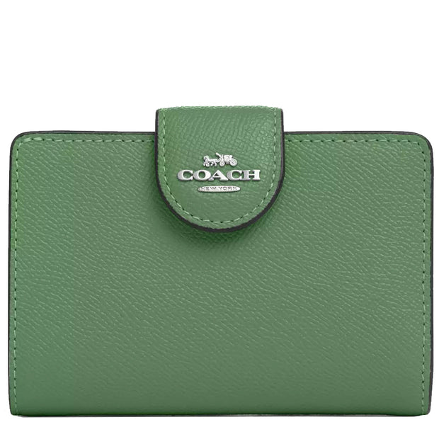 Buy Coach Medium Corner Zip Wallet in Soft Green 6390 Online in Singapore | PinkOrchard.com