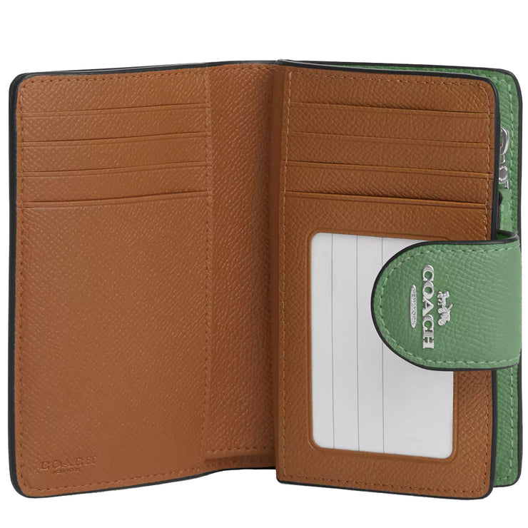 Buy Coach Medium Corner Zip Wallet in Soft Green 6390 Online in Singapore | PinkOrchard.com