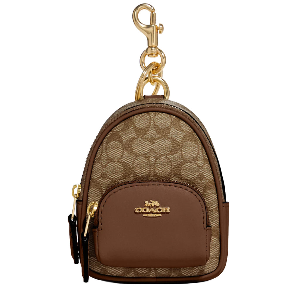 Coach backpack sale coin case