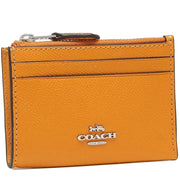 Coach Mini Skinny ID Case in Papaya 88250