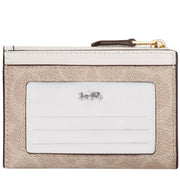 Buy Coach Mini Skinny Id Case In Signature Canvas in Sand/ Chalk CW870 Online in Singapore | PinkOrchard.com