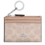 Buy Coach Mini Skinny Id Case In Signature Canvas in Sand/ Taupe CW870 Online in Singapore | PinkOrchard.com