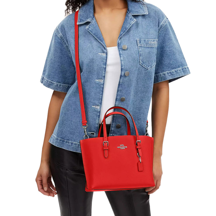 Buy Coach Mollie Tote Bag 25 in Miami Red C4084 Online in Singapore | PinkOrchard.com