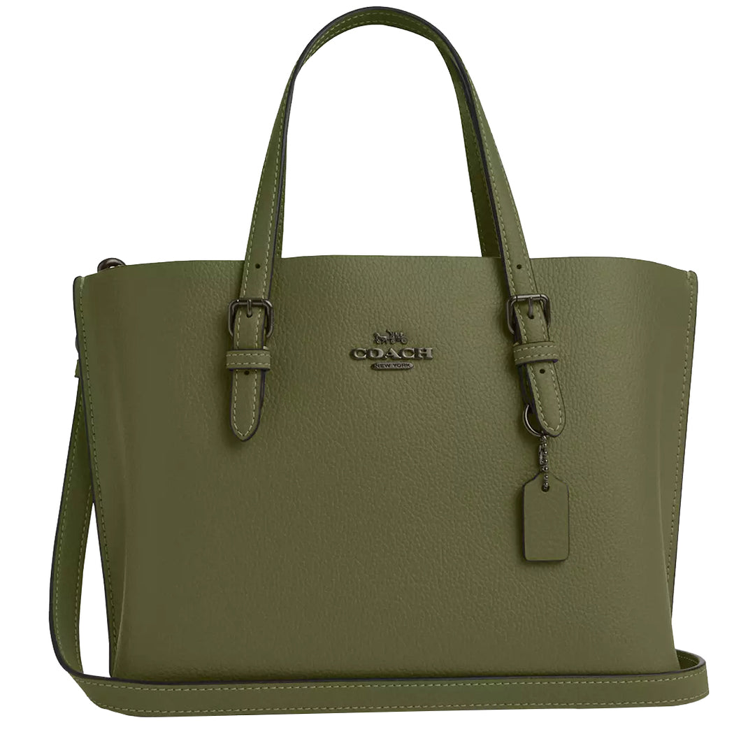 Popular Coach Green Olive Metro Tote Purse Large